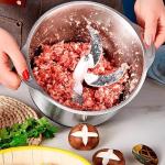 Electric Meat Grinder with 3L Stainless Steel Bowl