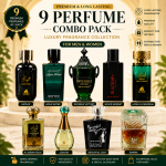 9 Perfume Combo Pack – Premium Long Lasting Fragrance Collection for Men & Women | Luxury Attar & Eau de Parfum Gift Set UAE