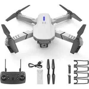 E88 PRO 4K Dual Camera Drone | Foldable Drone with Obstacle Avoidance