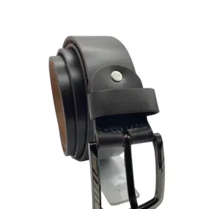 Extra Long Mens Leather Belt 40mm Timber