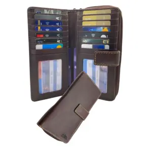 Long Wallet Maveric Leather Wallet # 4651