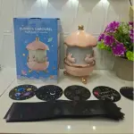 Bunny's Carousel Night Light Projector-Soothing Sleep Light for Kids