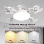Portable Fan with Night Light | Quiet Cooling Fan for Bedroom & Office
