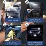 Car Scratch Remover Kit | Auto Scratch Repair Paste for Paint Restoration