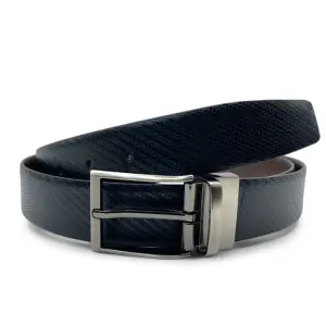 Mens Leather Belt Reversible 35mm Cronus