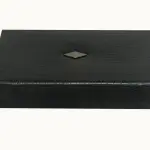Compact Flat Snap Button Jewelry Box # L.Button_JB