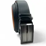 Mens Leather Belt Reversible with Auto-lock Buckle 35mm Envi [RR]