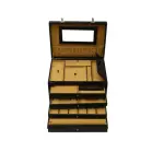 Jewelry Box Genuine Leather Multipurpose Watch & Jewelry XL - BB+JB