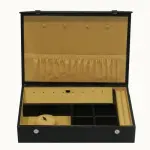 Compact Flat Snap Button Jewelry Box # L.Button_JB