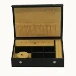 Compact & Small Flat Snap Button Jewelry Box # S.Button_JB