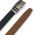Mens Leather Belt Reversible with Auto-lock Buckle 35mm Trama [RR]