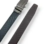 Mens Leather Belt Reversible with Auto-lock Buckle 35mm Breanda