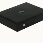 Compact & Small Flat Snap Button Jewelry Box # S.Button_JB
