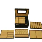 Jewelry Box Genuine Leather Multipurpose Watch & Jewelry XL - BB+JB