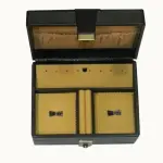 Small & Compact Jewelry Box Double Layer # Double_Button JB