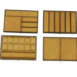 Jewelry Box Genuine Leather Multipurpose Watch & Jewelry XL - BB+JB
