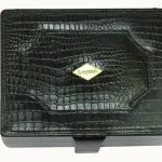 Small & Compact Jewelry Box Double Layer # Double_Button JB