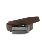 Mens Leather Belt Reversible with Auto-lock Buckle 35mm Trama [RR]