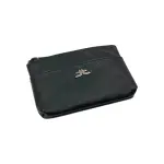 Slim Travel Top Zipper Cards, Cash, Coins & Key Wallet RFID # 1372A