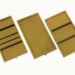 Locker Multipurpose Jewelry Box Genuine Leather # XL_LOCKER JB