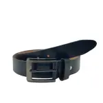 Extra Long Mens Leather Belt 35mm Timber
