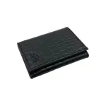 RFID Compact Trifold Cards & Cash Wallet # 1891 Button