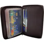 Full Zip Card Case Small Size 16 Card Album Loop Lock # JD-1832Z