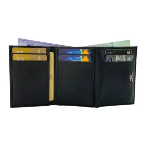 RFID Compact Z-Trifold Cards & Cash Wallet # 4202Z