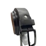 Extra Long Mens Leather Belt 40mm Timber