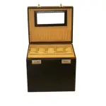 Big Jewellery Box Genuine Leather Multipurpose Watch & Jewellery Jambo JB