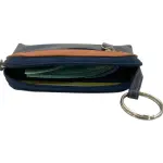 Slim Travel Cards, Cash, Coins & Key Wallet RFID # 4004