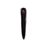 Slim Top Zipper Cards Holder Genuine Leather RFID # 4502