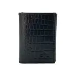RFID Compact Trifold Cards & Cash Wallet # 1891 Button