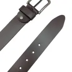 Extra Long Mens Leather Belt 40mm Timber