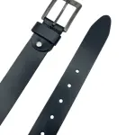 Extra Long Mens Leather Belt 35mm Timber