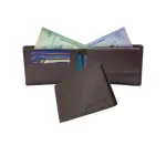 Slim & Compact Leather Bi-Fold Wallet # JD.2302