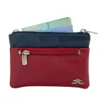 Travel Wallet Cards, Cash, Coins & Key Wallet RFID # 4337