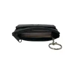 Slim Travel Top Zipper Cards, Cash, Coins & Key Wallet RFID # 1372