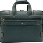 Laptop Briefcase Bag, Blue, Multiple Zipper Pockets, Adjustable Shoulder Strap, Business Professional Style