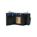 RFID Compact Z-Trifold Cards & Cash Wallet # 1891Z