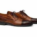 1002 Tan Leather Shoes