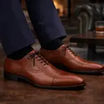 1005 Tan Brogue